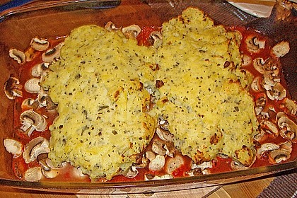 Fischfilet mit Kartofffel - Kräuter - Kruste 4