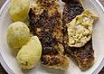 Seelachsfilet in Kokosnuss