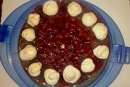 Philadelphiatorte mit Erdbeeren 3