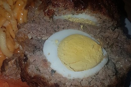 Falscher Hase mit glacierten Möhren und Spätzle 11