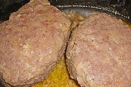 Falscher Hase mit glacierten Möhren und Spätzle 22