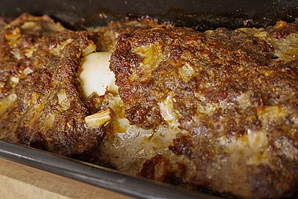Falscher Hase mit glacierten Möhren und Spätzle 19