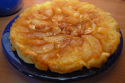 Apfeltarte mit Vanillesoße 4