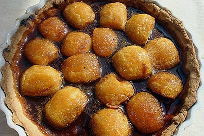 Apfeltarte mit Vanillesoße 7