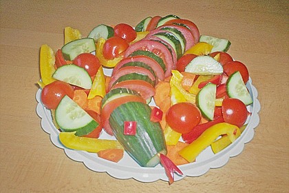 Gurkenschlange im Gemüsebeet 29