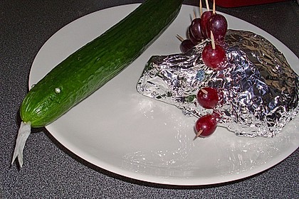 Gurkenschlange im Gemüsebeet 37