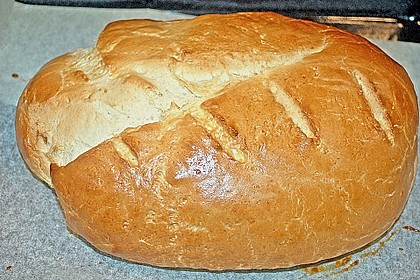 Franskbr&ouml;d med Vand (Franskbrot mit Wasser)