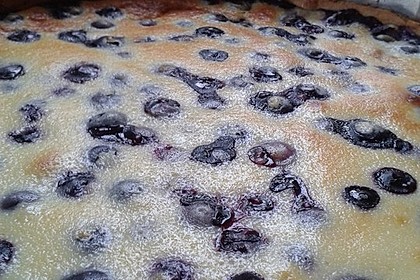 Finnischer Blaubeerkuchen mit Kermaviili 3