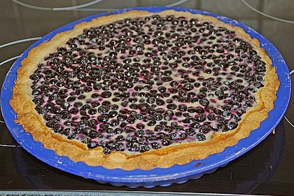 Finnischer Blaubeerkuchen mit Kermaviili 13