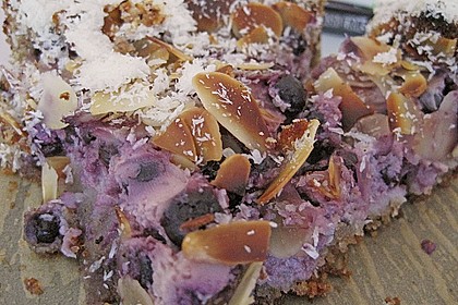 Finnischer Blaubeerkuchen mit Kermaviili 60