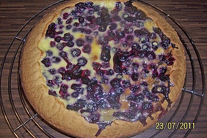 Finnischer Blaubeerkuchen mit Kermaviili 43