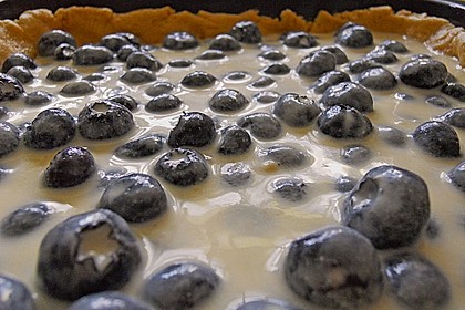 Finnischer Blaubeerkuchen mit Kermaviili 22