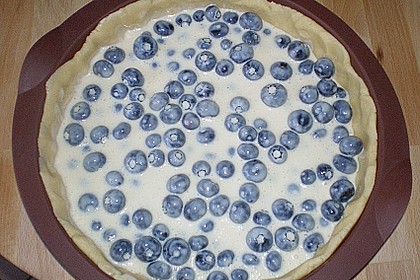 Finnischer Blaubeerkuchen mit Kermaviili 59