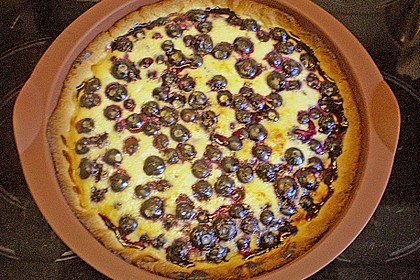 Finnischer Blaubeerkuchen mit Kermaviili 54