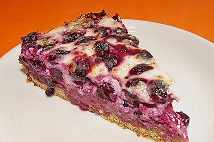 Finnischer Blaubeerkuchen mit Kermaviili 29