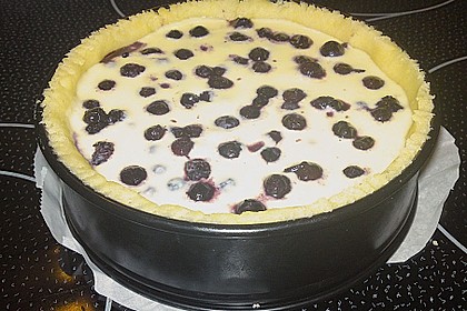 Finnischer Blaubeerkuchen mit Kermaviili 56