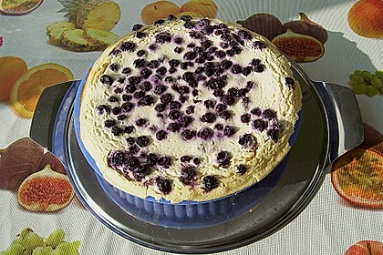 Finnischer Blaubeerkuchen mit Kermaviili 21