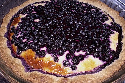 Finnischer Blaubeerkuchen mit Kermaviili 42