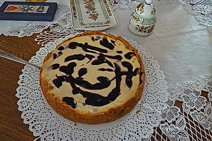 Finnischer Blaubeerkuchen mit Kermaviili 33