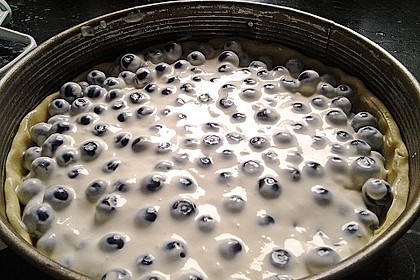 Finnischer Blaubeerkuchen mit Kermaviili 53