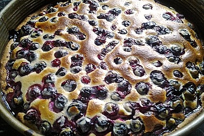 Finnischer Blaubeerkuchen mit Kermaviili 40