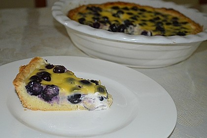 Finnischer Blaubeerkuchen mit Kermaviili 32