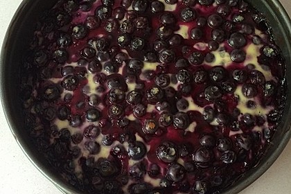 Finnischer Blaubeerkuchen mit Kermaviili 7