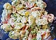 Sommerfrischer Blumenkohlsalat