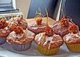 Bananen - Walnuss - Muffins