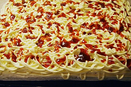 Spaghetti - Blechkuchen 4