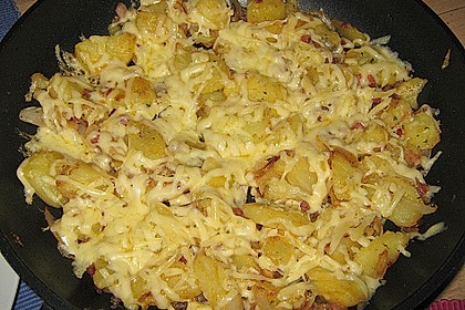 Käse - Bratkartoffeln 3