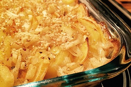 Kartoffel - Steckrüben - Gratin 7