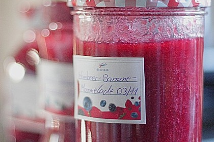 Himbeer - Bananen - Marmelade 5