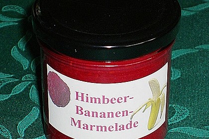 Himbeer - Bananen - Marmelade 1