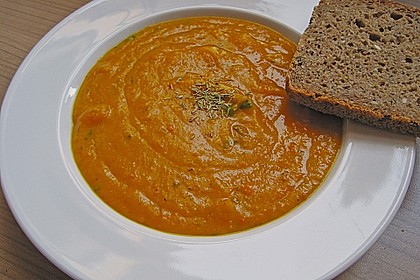 Mediterrane Kürbissuppe 3