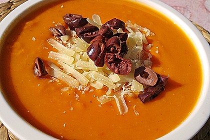 Mediterrane Kürbissuppe