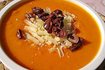 Mediterrane Kürbissuppe