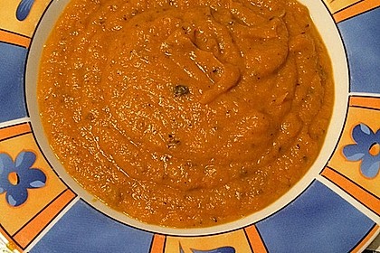 Mediterrane Kürbissuppe 11