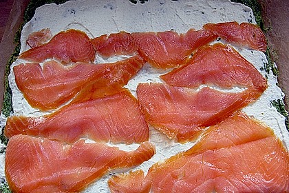 Lachs - Spinat - Rolle 2