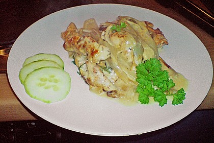 Chicor&eacute;e - H&auml;hnchenbrust - Gratin