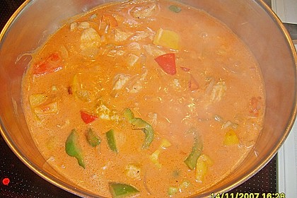 Geschnetzeltes mit Paprika
