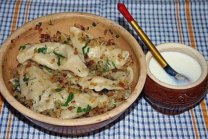 Russische Maultaschen mit Sauerkrautf&uuml;llung