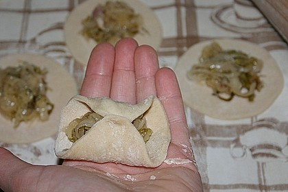 Russische Maultaschen mit Sauerkrautf&uuml;llung 2