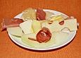 Melone mit Parmaschinken