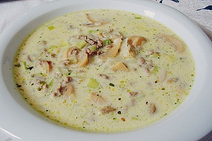 K&auml;sesuppe