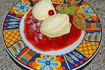Bayerische Creme mit Fr&uuml;chten