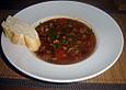 Mexikanische Bohnensuppe
