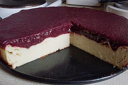 Topfenkuchen ohne Boden 15