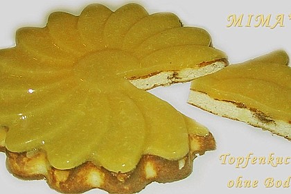Topfenkuchen ohne Boden 7