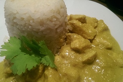 Cremiges indisches Chicken - Curry 4
